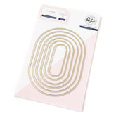 Essentials: Nested Elongated Ovals die